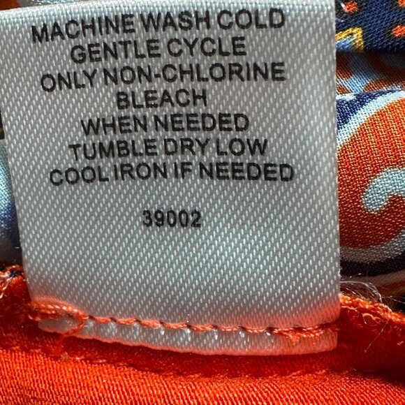 Market & Spruce Womens Paisley Print  Halter Tank Top XL Boho Festival Hippie - Picture 5 of 7